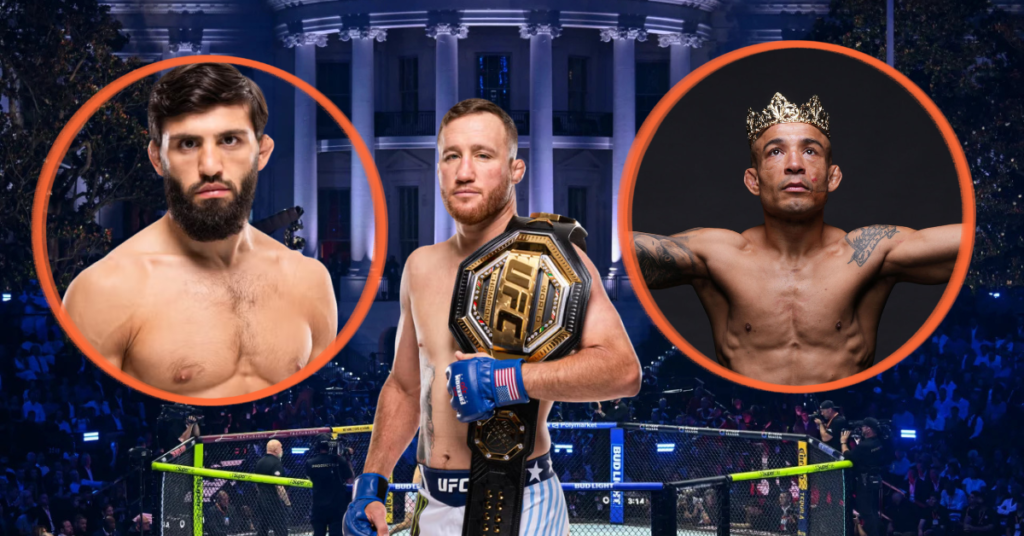 Jose Aldo, Arman Tsarukyan, Justin Gaethje