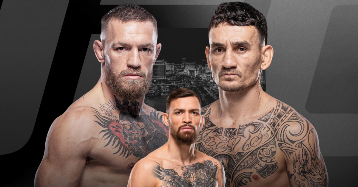 Mauricio Ruffy, Conor McGregor, Max Holloway