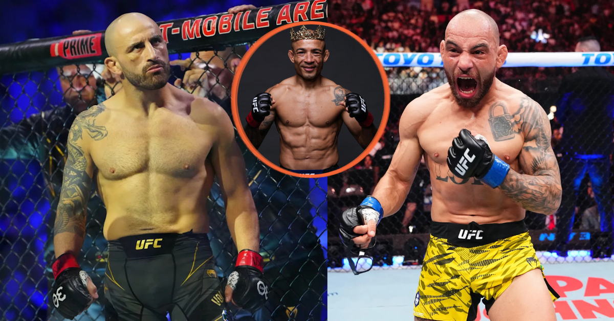 Jose Aldo, Jean Silva, Alexander Volkanovski