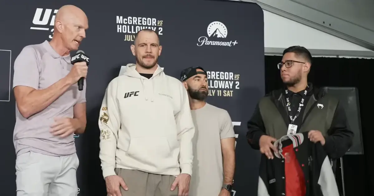 Nikita Krylov Honored with 50-Time Clean Test Jacket Ahead of UFC 329.