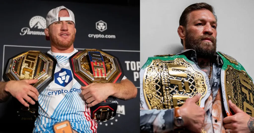Conor McGregor Fires Back at Justin Gaethje at UFC 329 Media Day