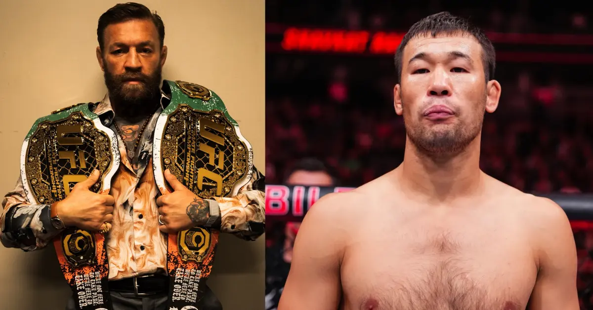 Conor McGregor Dismisses Shavkat Rakhmonov at UFC 329 Media Day.