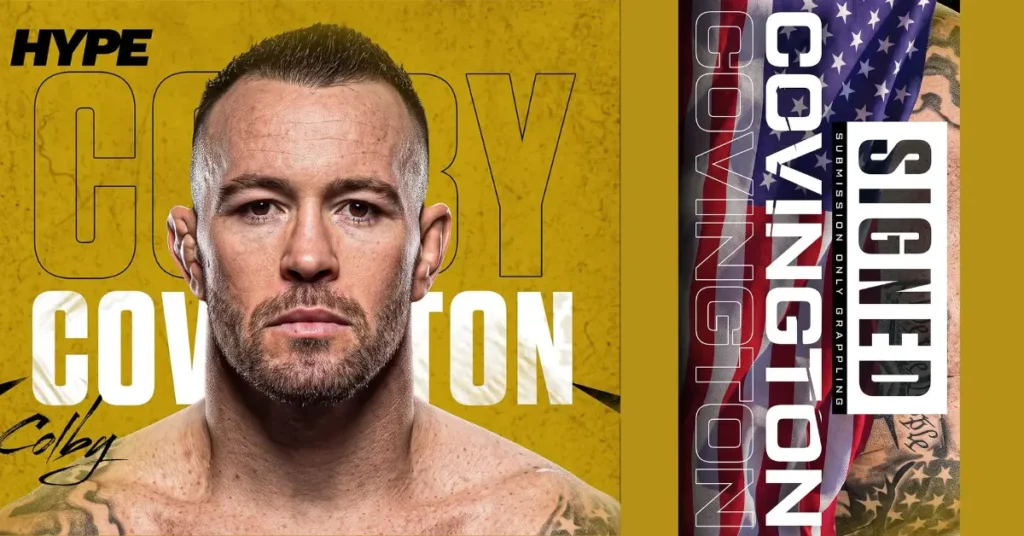 BREAKING: Colby Covington Joins Hype FC