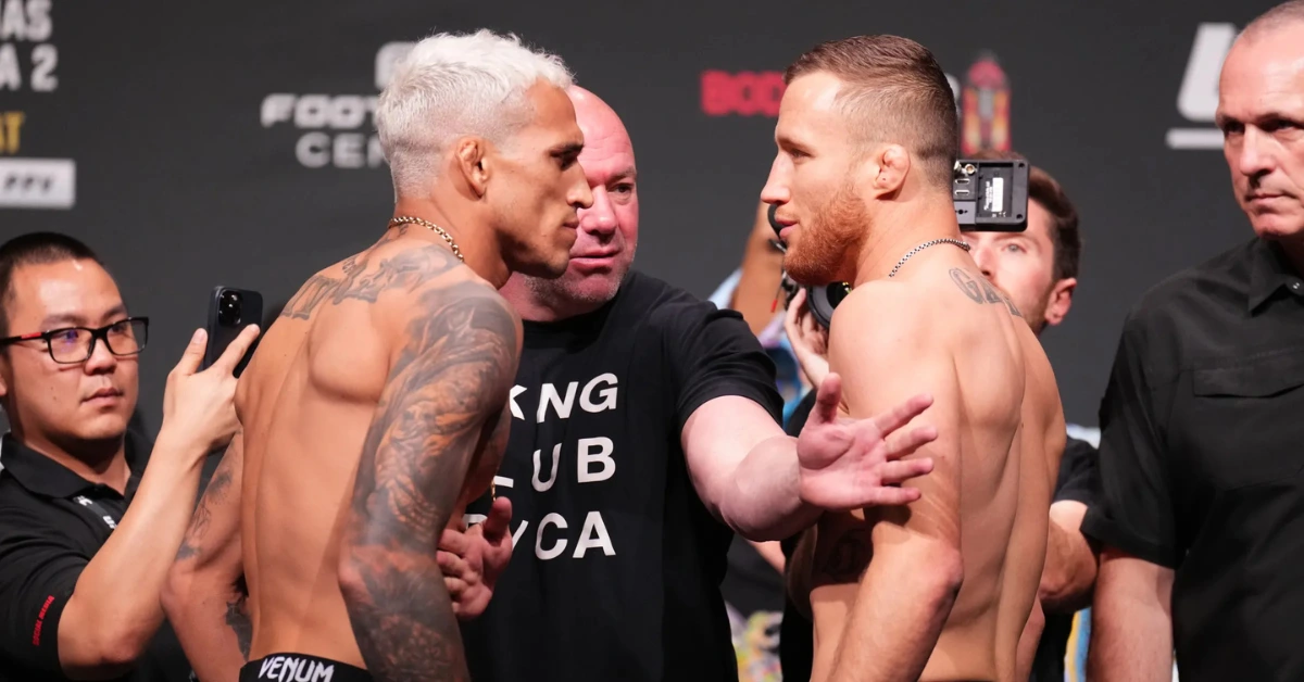 Charles Oliveira, Justin Gaethje