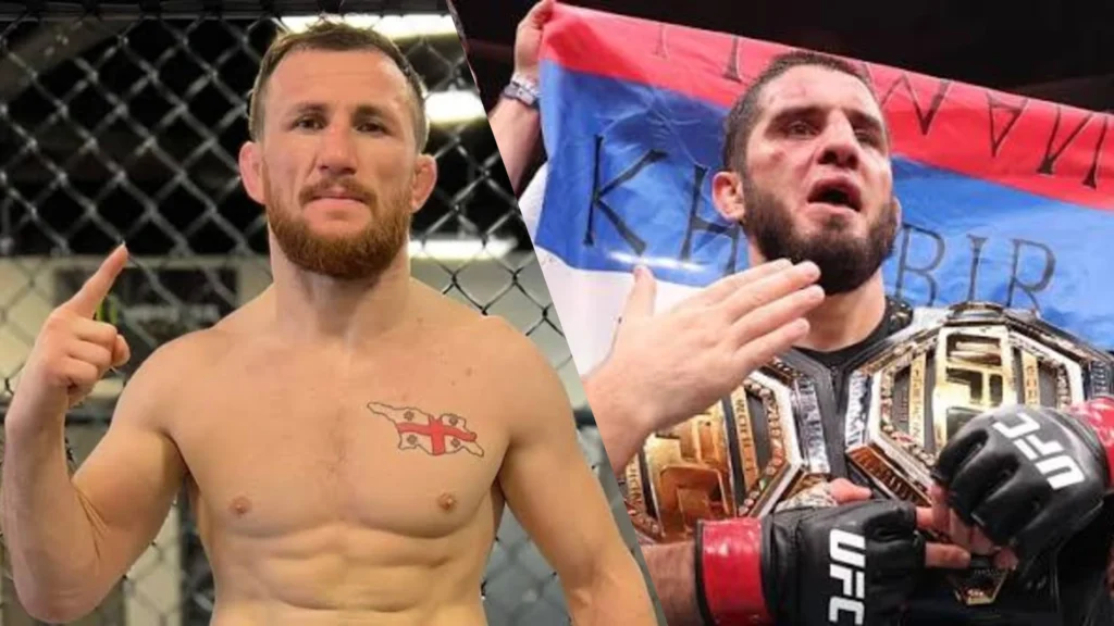 Islam Makhachev Fires Back at Merab Dvalishvili Over Flag Controversy