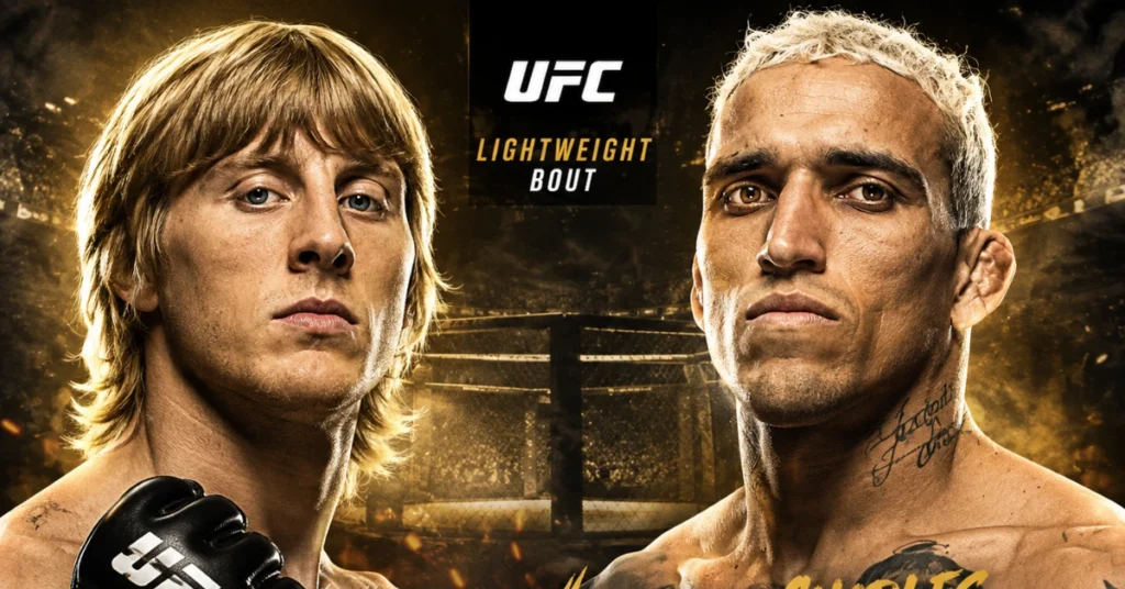 Paddy Pimblett vs Charles Oliveira Could Be Next After Fight Announcement Tease