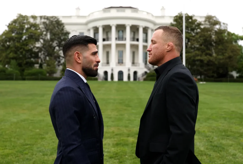 Justin Gaethje Questions Whether Ilia Topuria Can Even Stay at Lightweight