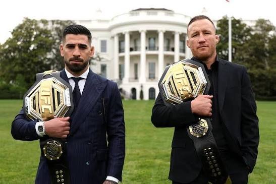 Justin Gaethje Shuts Down Ilia Topuria Rematch Talk For Now: "I'm Not Even Talking About It"